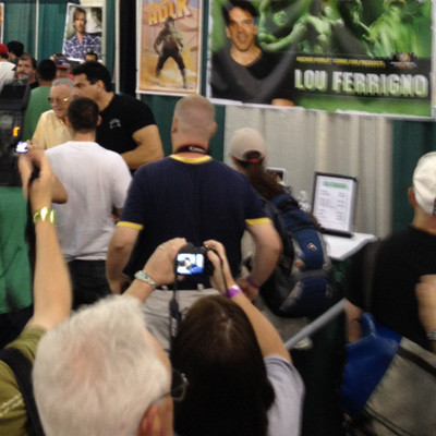 Stan Lee and Lou Ferigno - Wizard World Comic Con Philly 2012