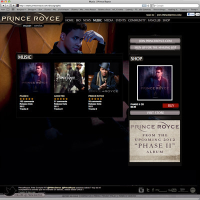 Prince Royce - Web Presents - Q2 2012