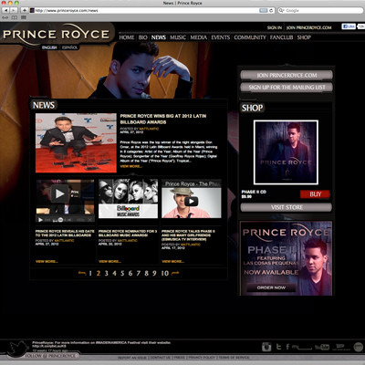 Prince Royce - Web Presents - Q2 2012